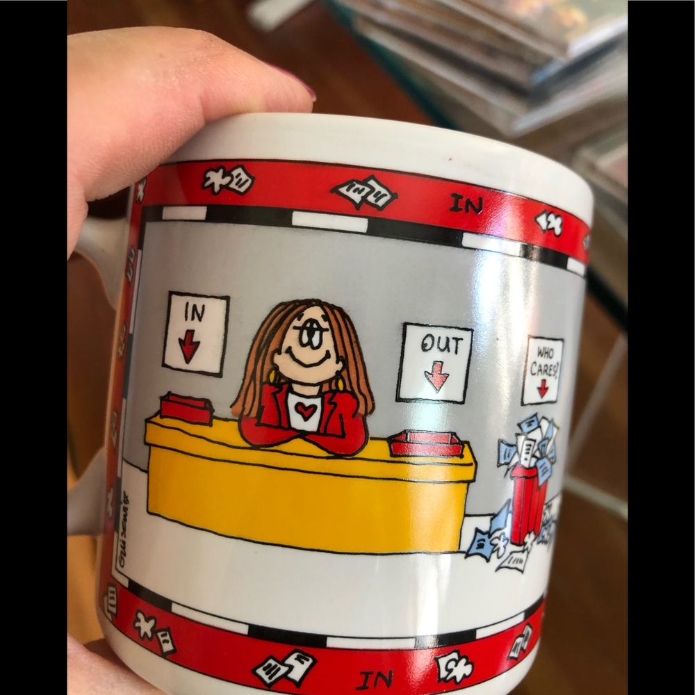 📠 Who Cares? Cathy Guisewite mug